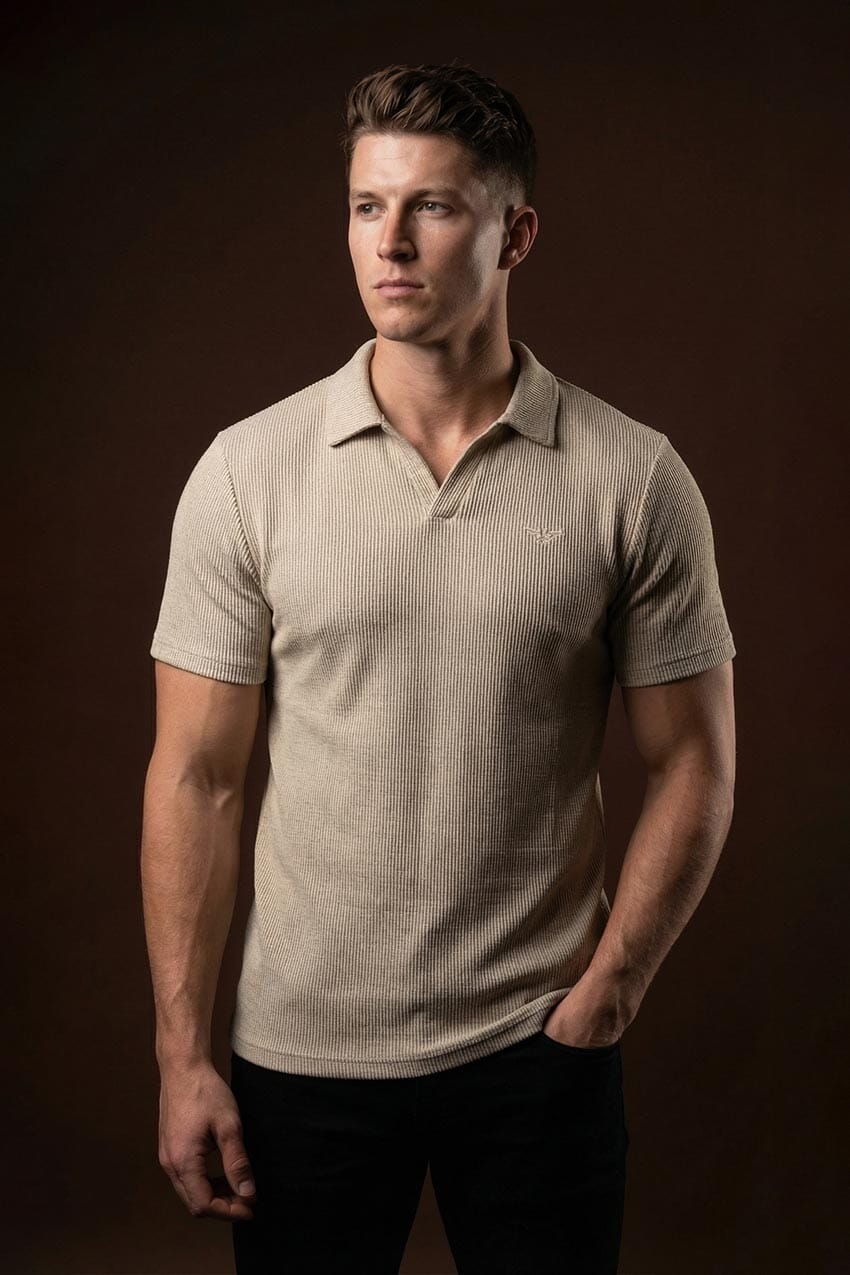 Eternity Premium Men's Johnny Collar Polo Shirt