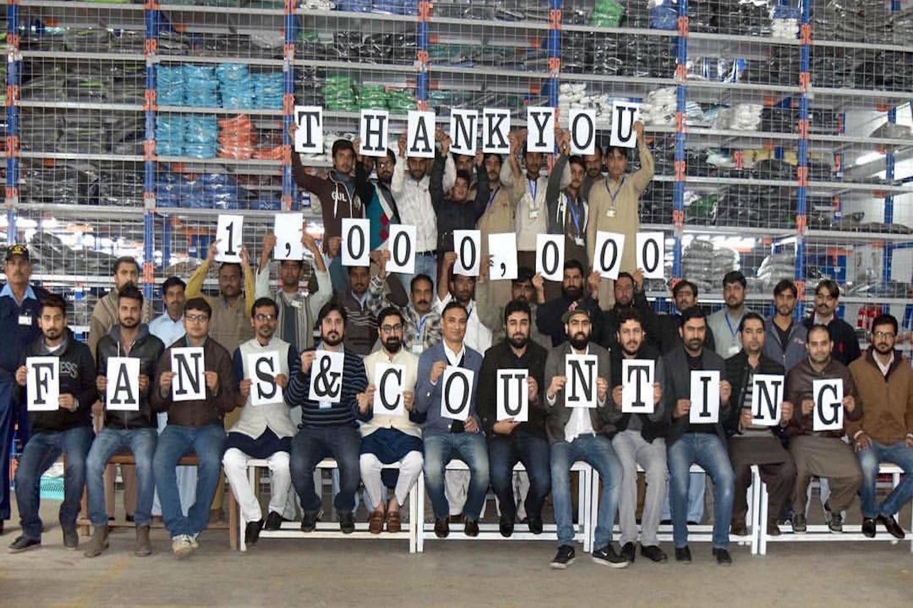 One Million Facebook Likes