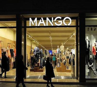 elo merchandise at Mango Store in Barcelona