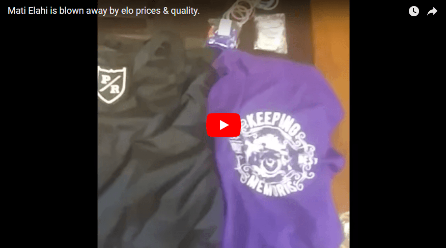 Mati Elahi is blown away by elo prices & quality.