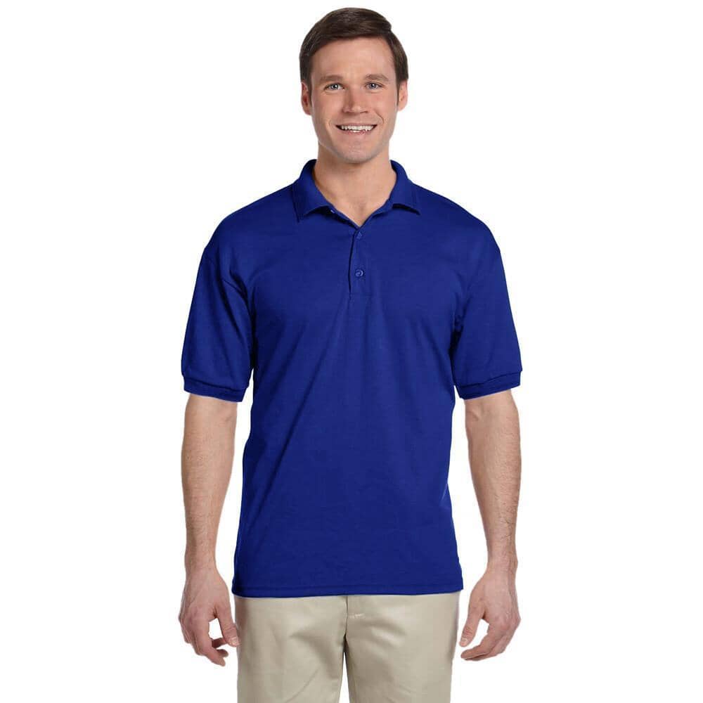 Men's Gotti Short Sleeve Polo Shirt Minor Fault Image Royal XL 