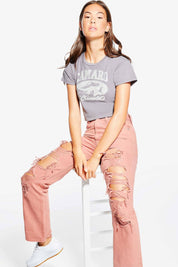Aeropostale Women's Distressed Style Baggy Denim Women's Denim SNR 