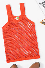 Kid's Knitted Net Sleeveless Sando Vest