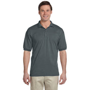 Men's Gotti Short Sleeve Polo Shirt Minor Fault Image Graphite M 