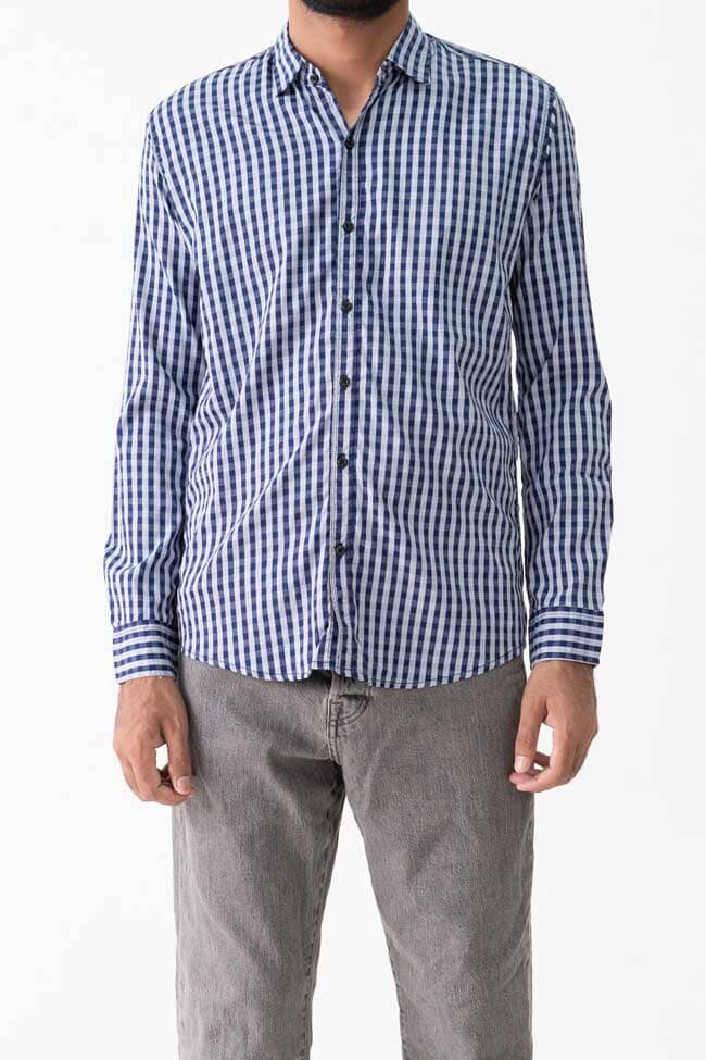 Grey & Navy