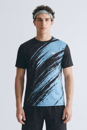 Black & Powder Blue