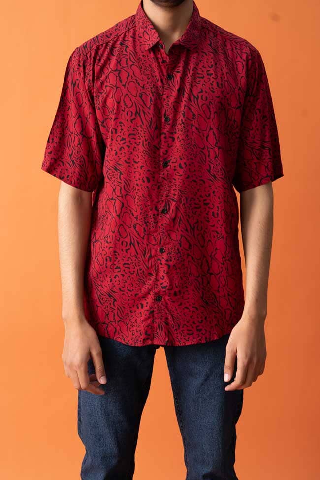 Gravity Men's Short Sleeve Houston Casual Shirt