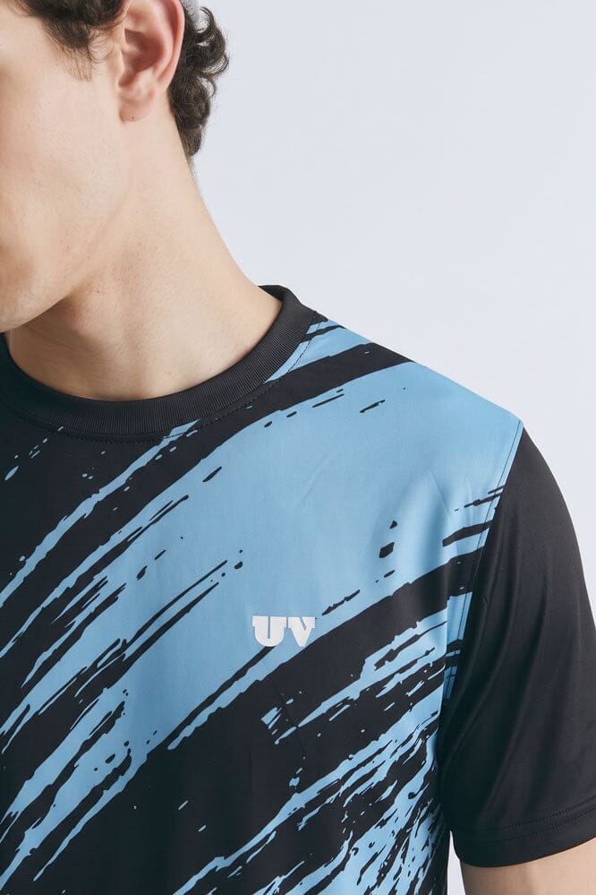 Black & Powder Blue
