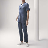 Polo Republica Men's Short Sleeve Shawl Collar Twin Set