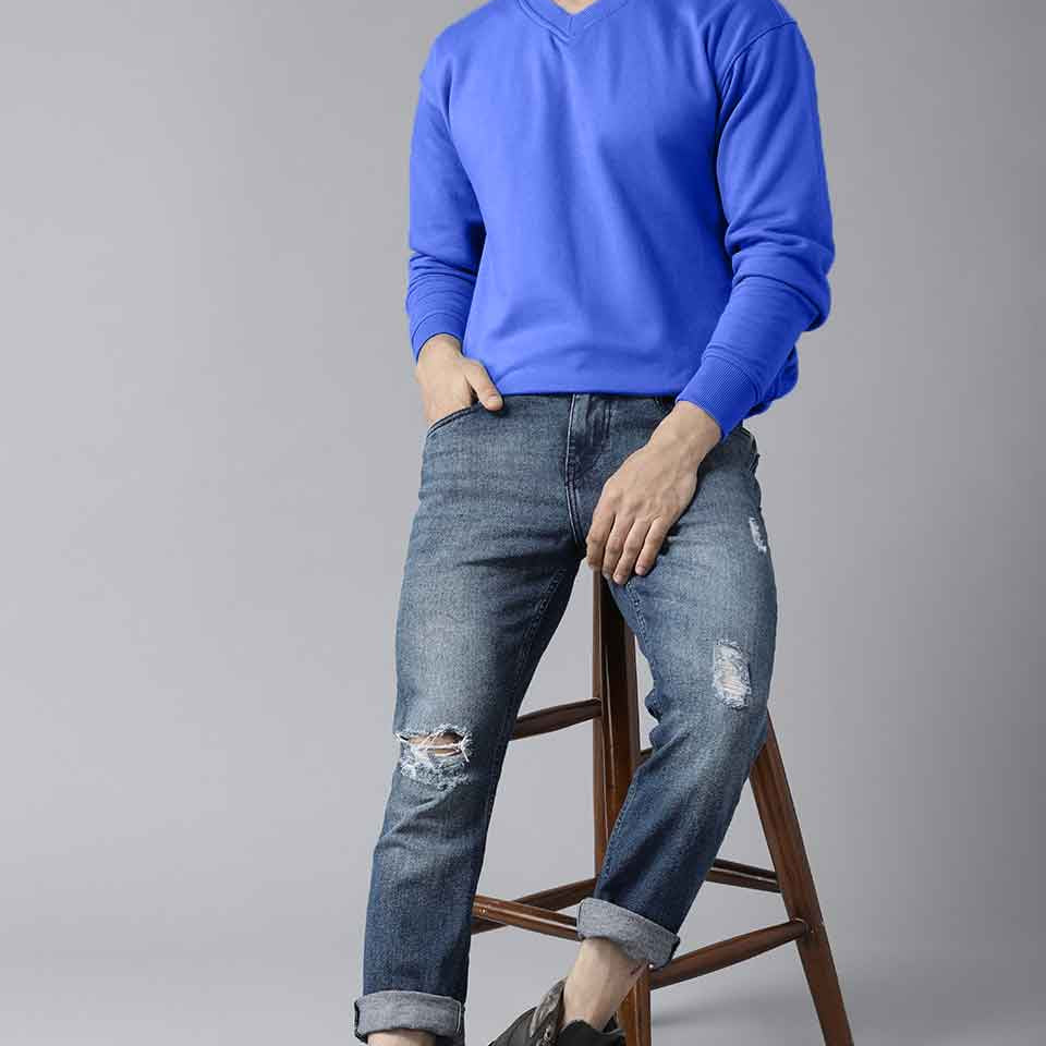 Polo Republica Men's Nobitu V-Neck Sweat Shirt Men's Sweat Shirt Polo Republica 