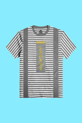 Max 21 Men's Star Legend Printed Stripes Style Short Sleeve Tee Shirt