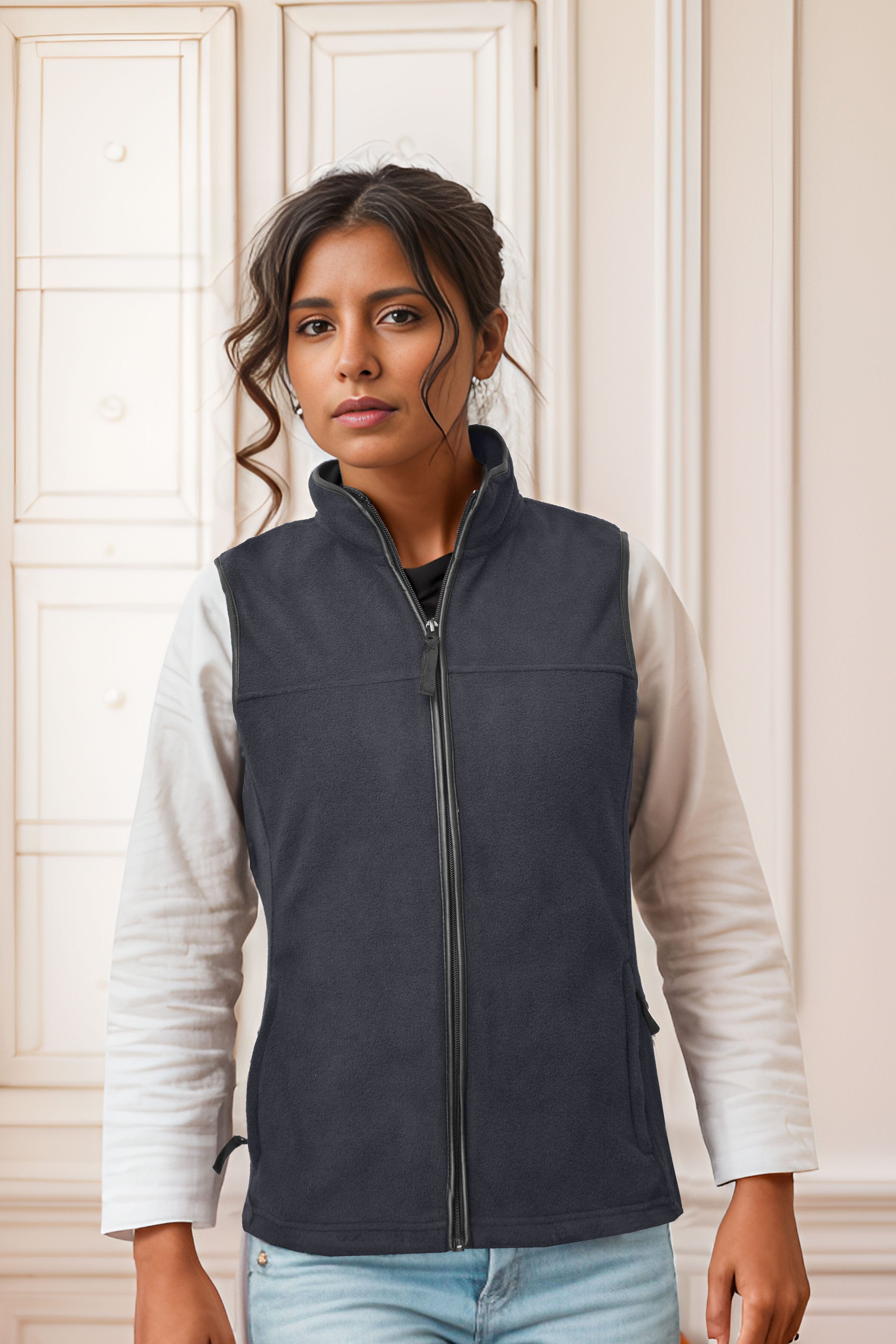 Premium Equestrian Women's Polar Fleece Body Warmer Gilet Women's Gilet HAS Apparel 
