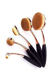 Foundation Contour Concealer Eyeliner Blending Brushes Tool - Pack Of 5