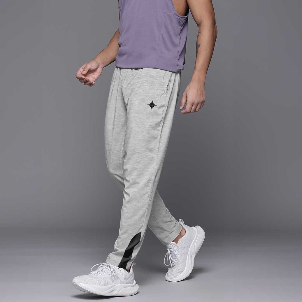 Men's Logo Embroidered Contrast Bottom Panel Design Minor Fault Trousers