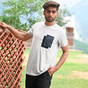 Polo Republica Men's Contrast Pocket Crew Neck Minor Fault Tee Shirt Men's Tee Shirt Polo Republica Off White S 