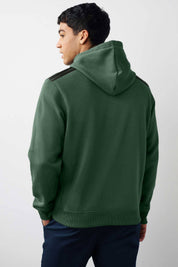 Polo Republica Men's Maple Leaf Embroidered Fleece Pullover Hoodie Men's Pullover Hoodie Polo Republica 