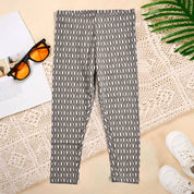 Hopio Girl's Printed Style Leggings Girl's Trousers MHJ D4 6-7 Year 