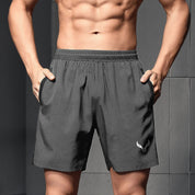 Polo Athletica Men's Rapid-Dry Gym Activewear Shorts with Side Panel Men's Shorts Polo Republica 