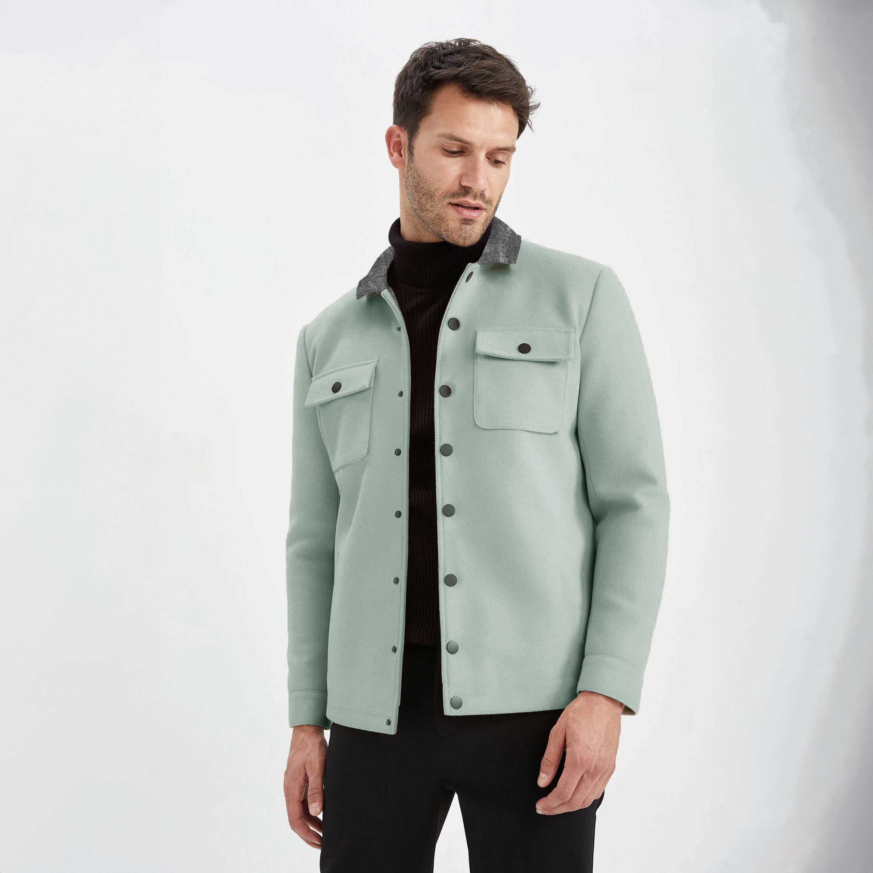 Polo Republica Men's Inner Fur Minor Fault Jacket Men's Jacket Polo Republica Mint Green S 
