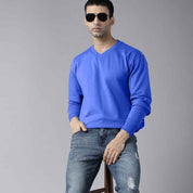 Polo Republica Men's V-Neck Minor Fault Sweat Shirt Men's Sweat Shirt Polo Republica Royal S 