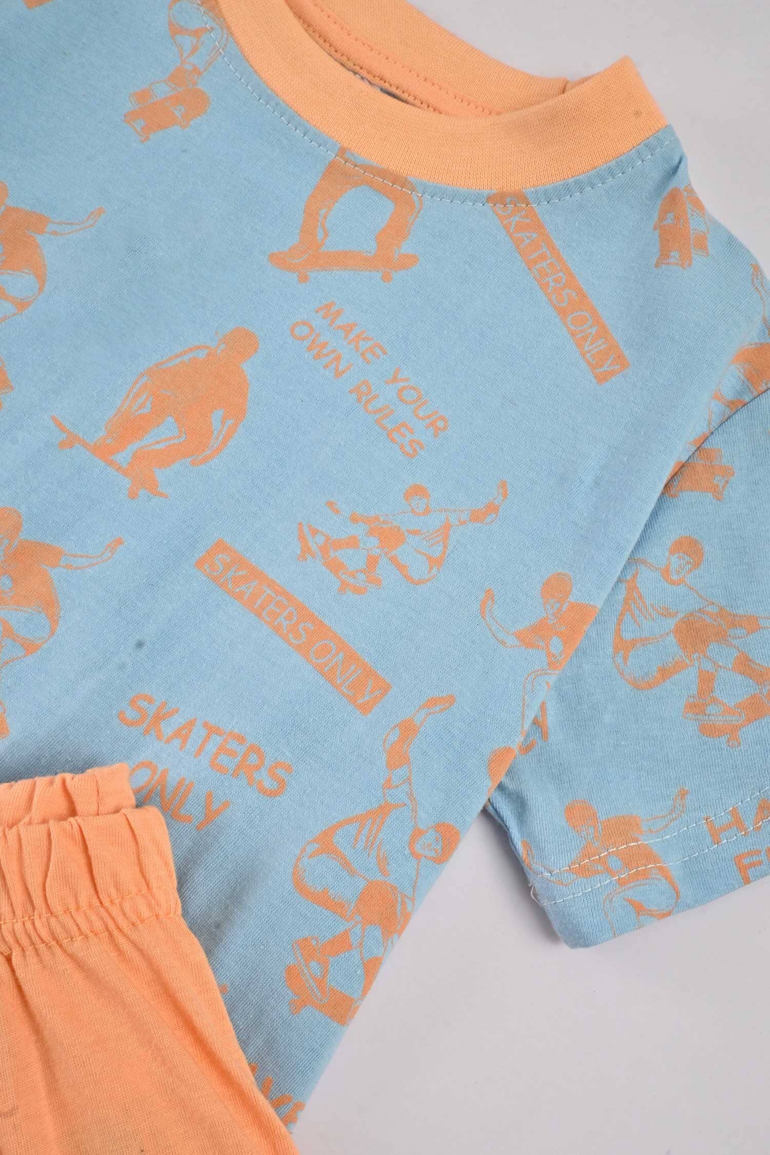 Mango Kid's Skaters Only Printed Twin Set Boys Twin Set First Choice 