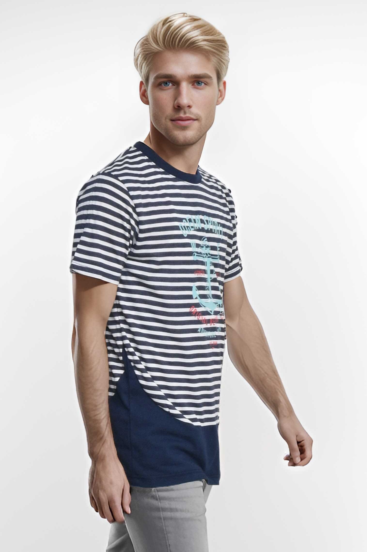 Navy & White
