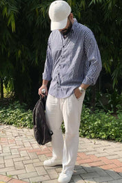 Scanners Elegant Men's Checkered Casual Shirt