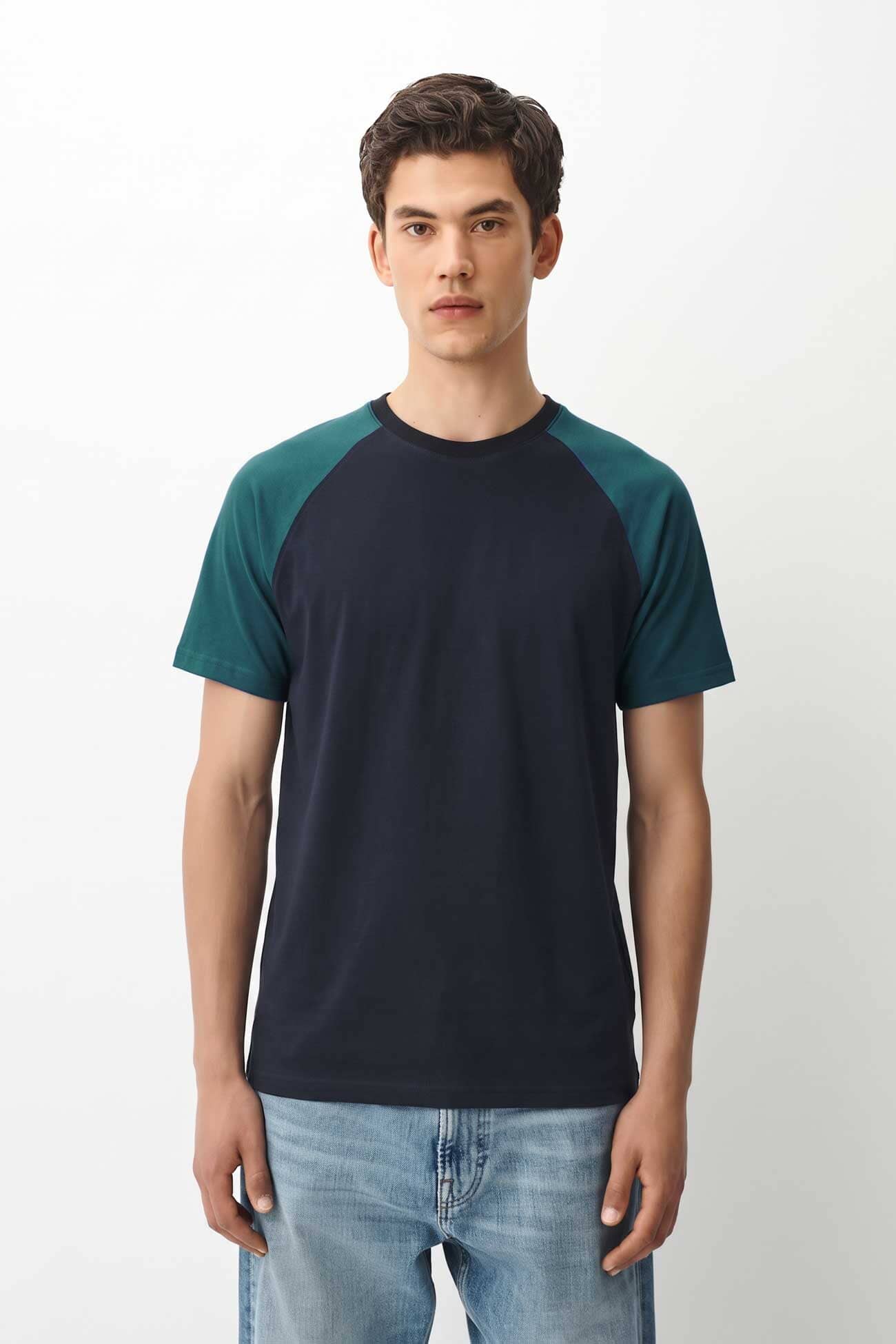 Navy & Teal