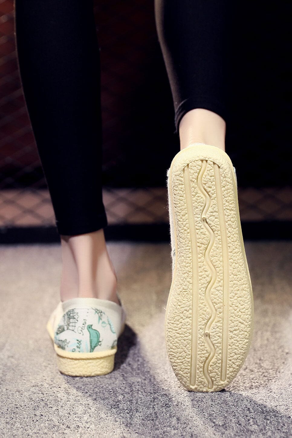 Women's Printed Casual Canvas Shoes Women's Shoes Sunshine China 