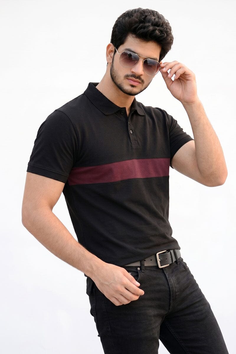Black & Burgundy