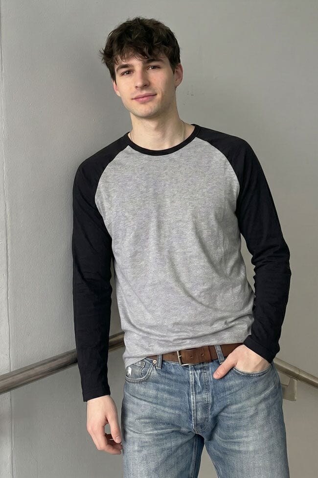 Heather Grey & Black