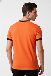 Orange & Maroon