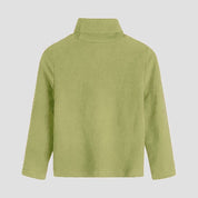 Polo Republica Kid's High Neck Minor Fault Sweat Shirt Boy's Sweat Shirt Polo Republica Olive 2-3 Years 