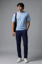 Navy & White