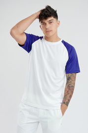 White & Blue