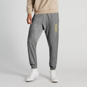 MAX 21 Men's Change Future Printed Fleece Joggers Pants Men's Jogger Pants SZK Charcoal S 