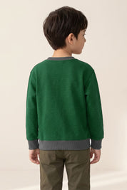 Bottle Green & Slate Grey