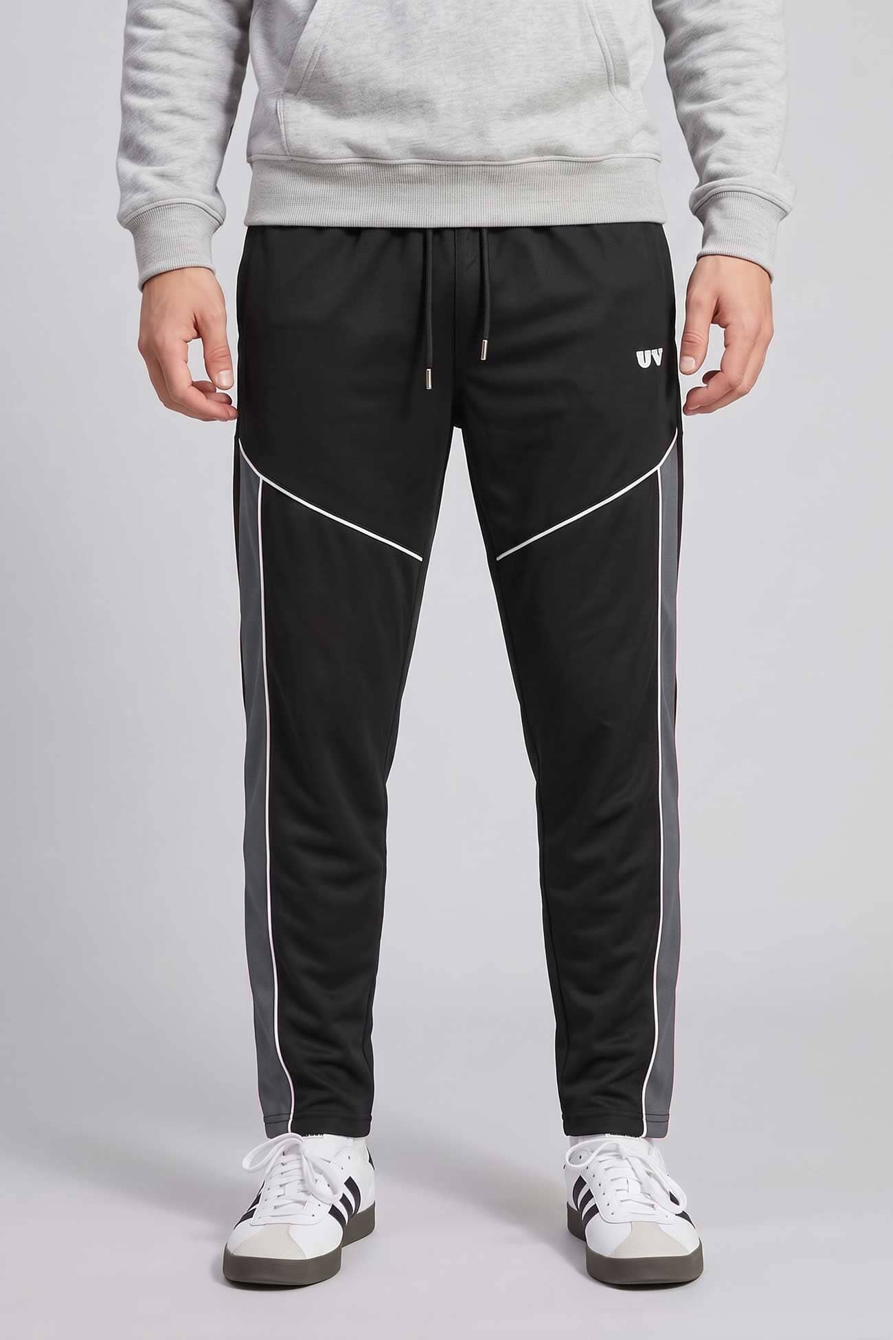 Black & Dark Grey
