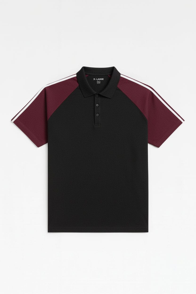 Black & Maroon