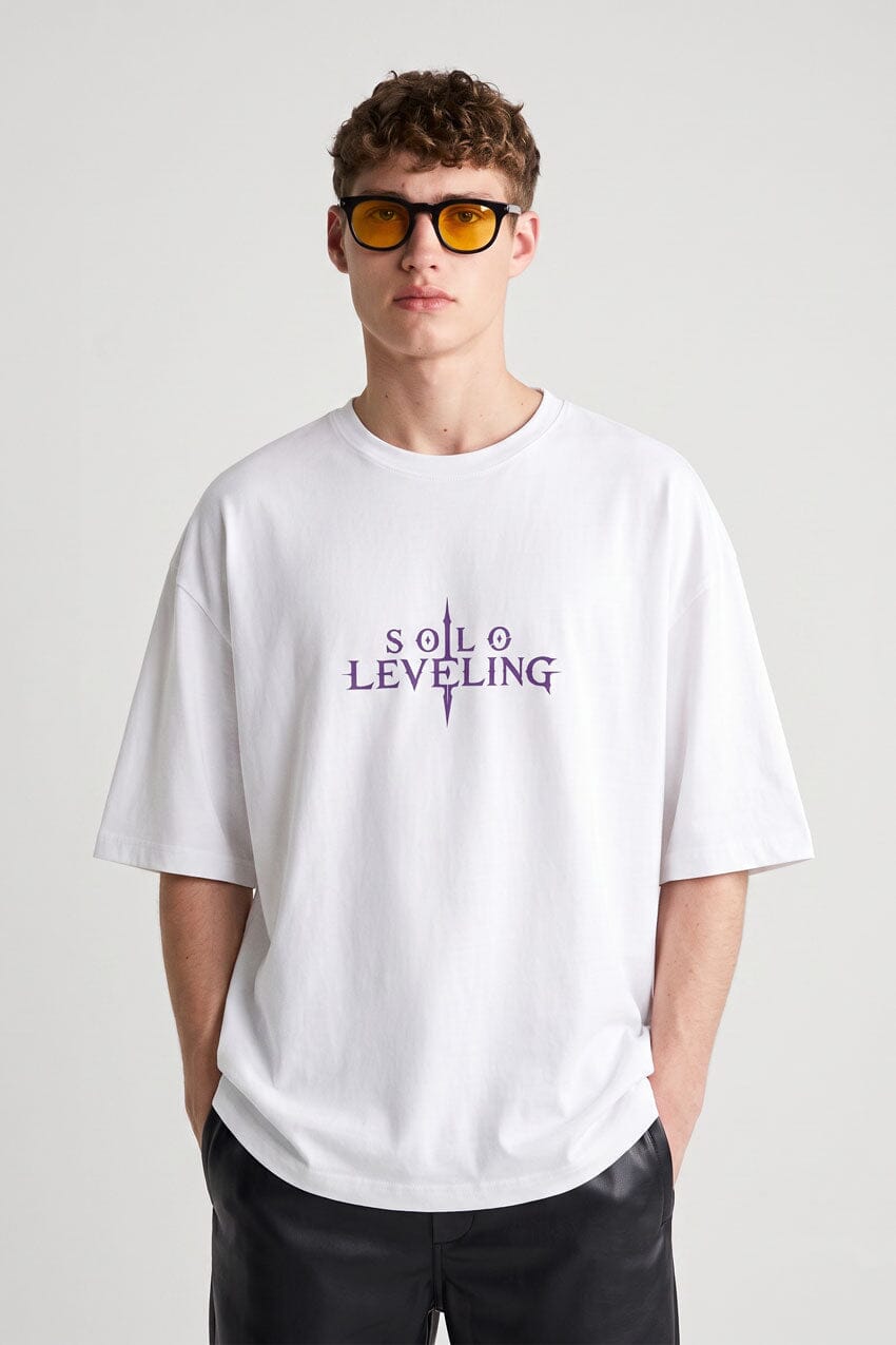 Polo Republica Men's Solo Leveling Loose Fit Tee Shirt