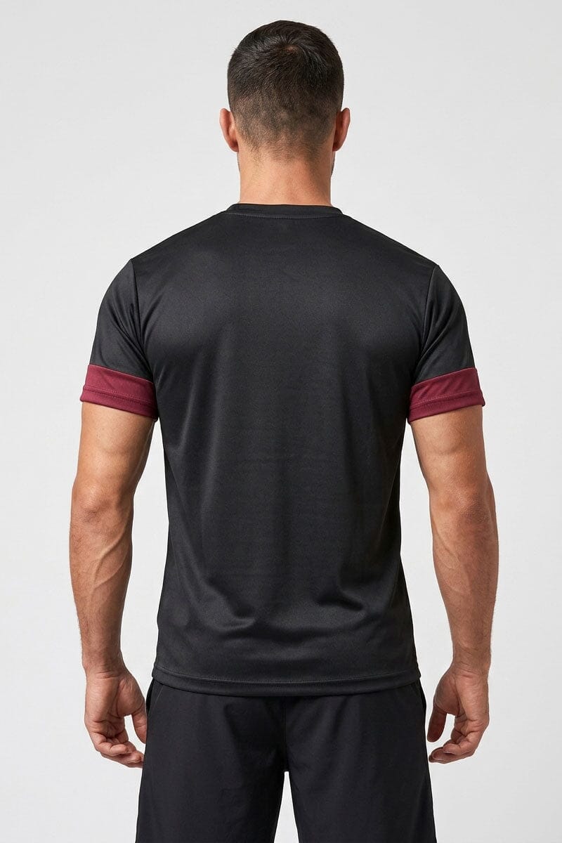 Black & Maroon