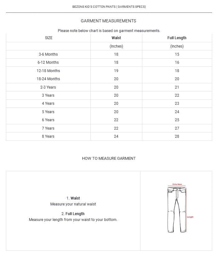 ZR Baby Boy Thermal Pants Boy's Denim SRK 