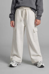 ZRA Girl's Wide Leg Cargo Trousers
