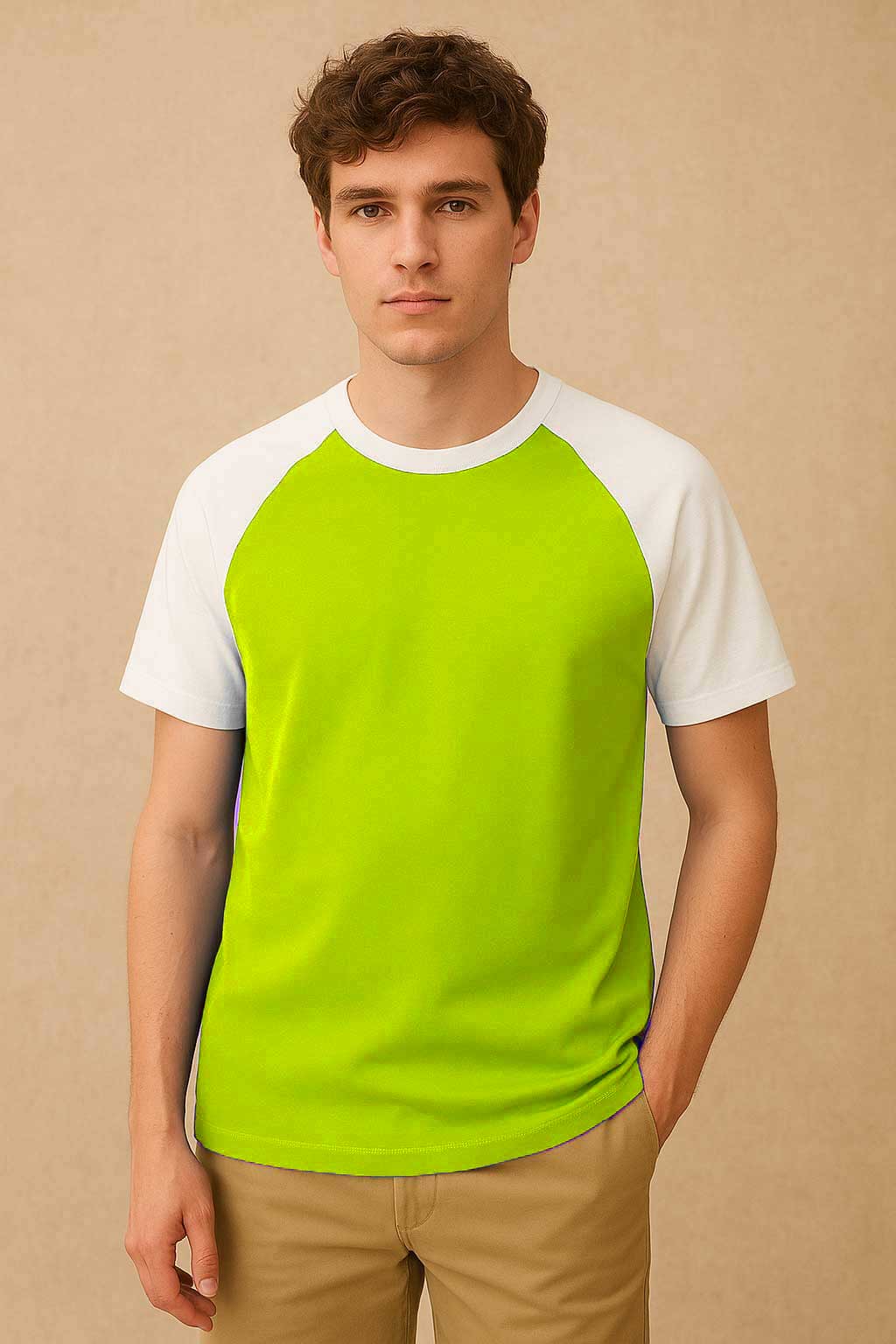 Lime & White