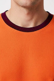 Orange & Maroon