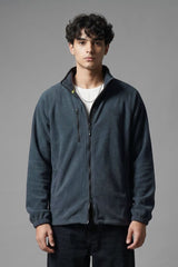 Payper Men's Polar Fleece Two-Way Zipper Jacket