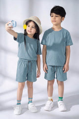 Tiny Teens Kid's Basic Pique Minor Fault Twin Set