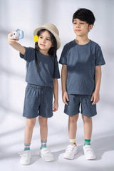 Tiny Teens Kid's Basic Pique Twin Set