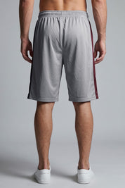 Grey & Maroon