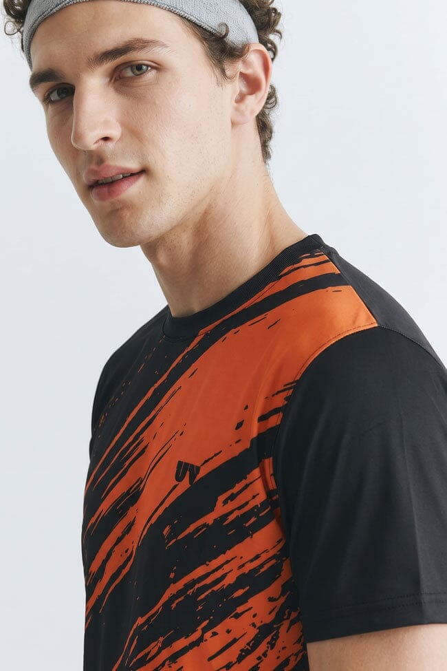 Black & Orange